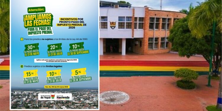 La Secretaría de Hacienda informa: Se amplían las fechas para pagar el Impuesto Predial Unificado con descuentos de hasta el 30%