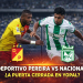 Partido Pereira vs Atlético Nacional en Yopal, ¿Será a puerta cerrada?