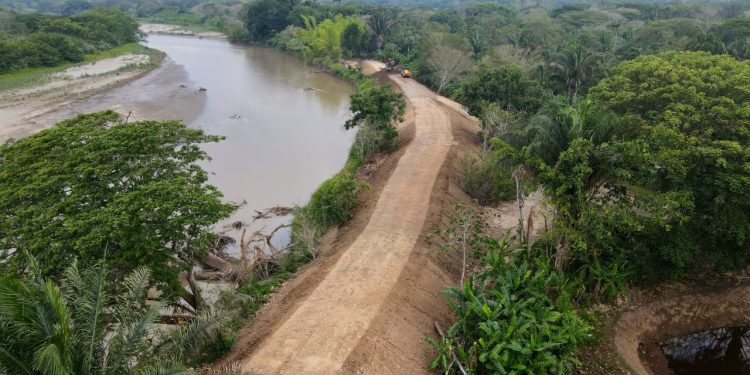 Culminado otro dique en el río Pauto: Dos robustas estructuras protegerán 400 familias campesinas