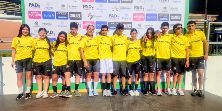 Jóvenes ciclistas buscan dejar en alto a Casanare en Bucaramanga