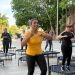 En el marco del Día Mundial de la Seguridad y Salud en el Trabajo, la Administración Municipal realizó jornada de jumping fitness