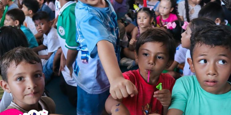 ¡Qué bonita la respuesta de las comunidades de #Morichal en el evento de cierre del Mes de la Niñez!