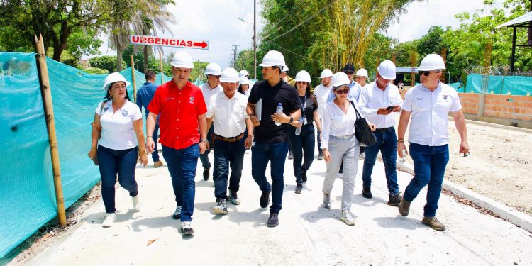 El gobernador de Arauca, Renson Martínez Prada, desarrolló agenda institucional en el municipio de Saravena