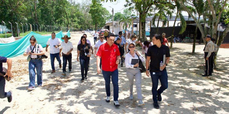 El gobernador de Arauca, Renson Martínez Prada, desarrolló agenda institucional en el municipio de Saravena