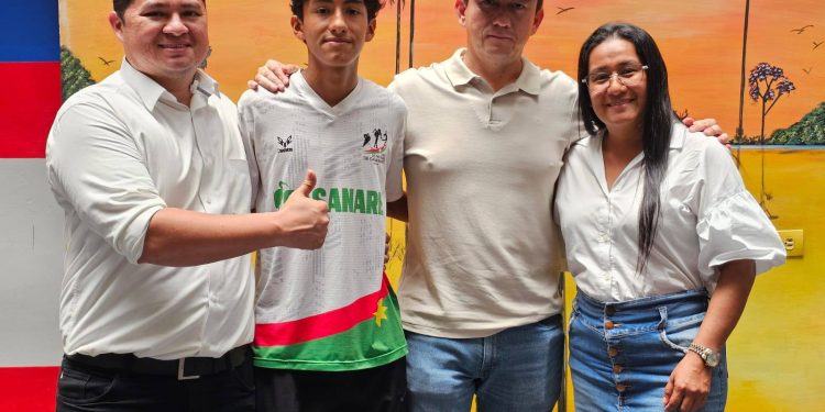 El talento casanareño de patinaje viajó a Italia