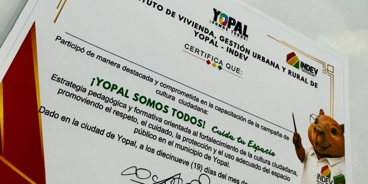 Alcaldía de Yopal, realiza la campaña Yopal Somos Todos, Cuida Tu Espacio”
