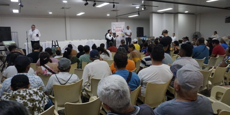 Arauca recibió la fórmula vicepresidencial de Santiago Botero con agenda social y empresarial