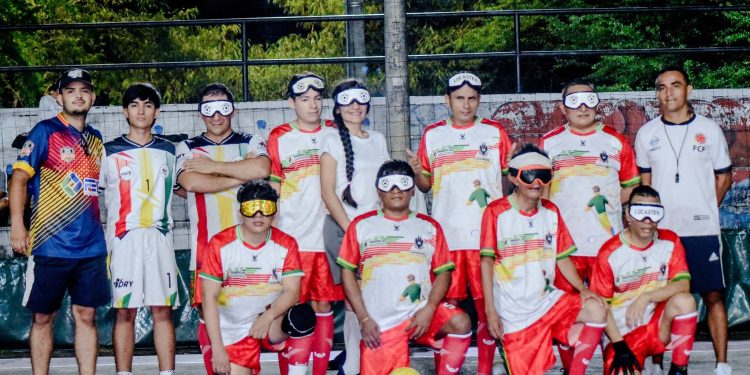 Casanare listo para la competencia en el Fútbol 5 Sonoro