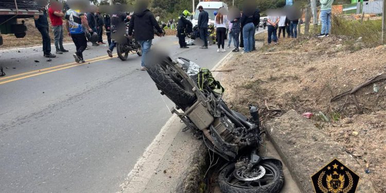Accidente de tránsito deja una persona fallecida en Tunja