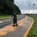 #Atención: Emergencia vial por derrame de hidrocarburos en la Marginal del Llano