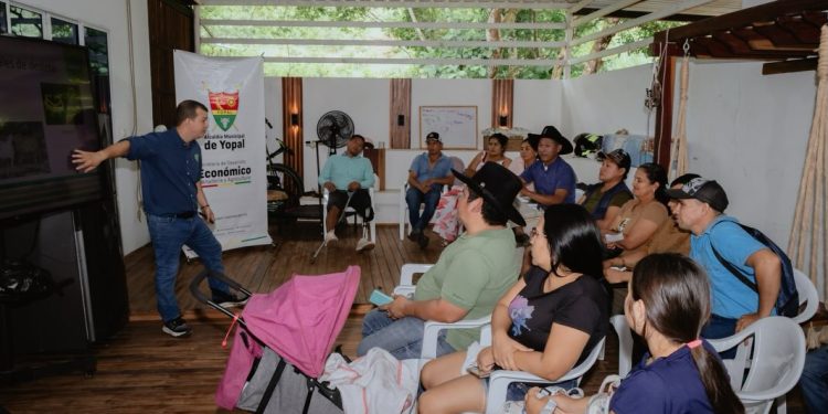 Productores de La Patimena fortalecen el campo con sostenibilidad