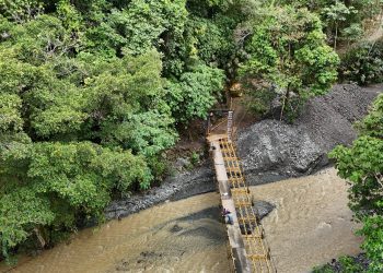 Siguen acciones de mitigación ante la temporada de lluvias en El Dorado