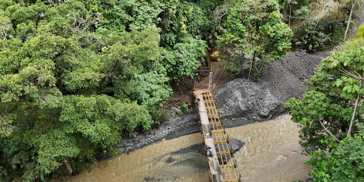 Siguen acciones de mitigación ante la temporada de lluvias en El Dorado