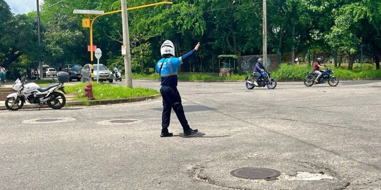 Mayor control de movilidad en la 35 con Transversal 15 por cierres viales