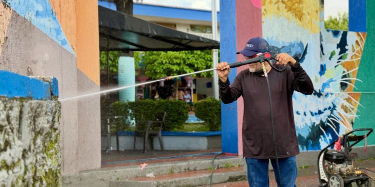 Próximamente, nuevos colores para nuestro mural en el Parque Comercial La Herradura
