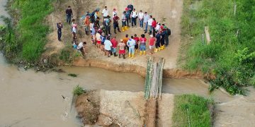 Secretario de Gobierno y Seguridad lidera visita a Arauquita por emergencia invernal