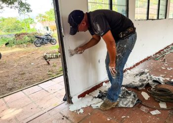 Antigua escuela de Morichal fue recuperada en cerca de un 70 %, gracias a Gestores de la Secretaría de Gobierno Municipal