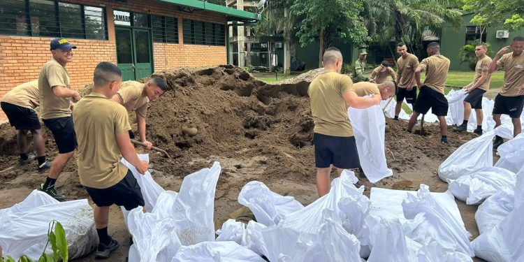 Obras y trabajo conjunto protegen a Arauca capital ante creciente del río; alcalde resalta labor y respuesta oportuna