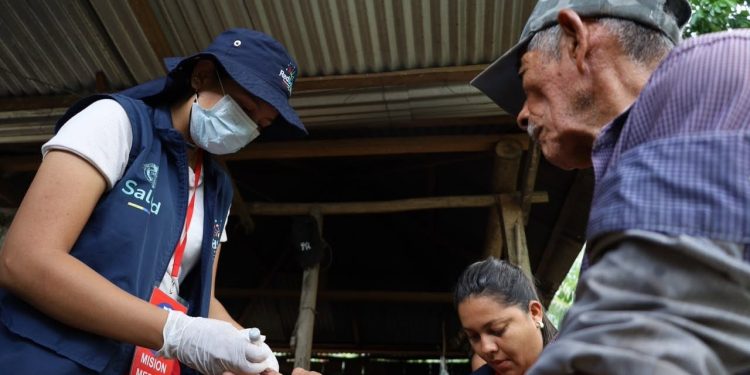 Brigada móvil de salud atendió a 151 familias en veredas rurales de Maní