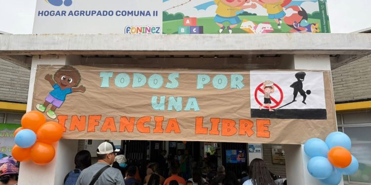 Comfacasanare fortalece la prevención del trabajo infantil con campaña de sensibilización en Comuna II