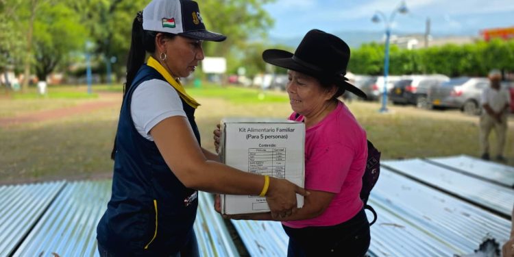 Cuarta caravana humanitaria llegó al sur de Casanare y atendió a más de 100 familias afectadas