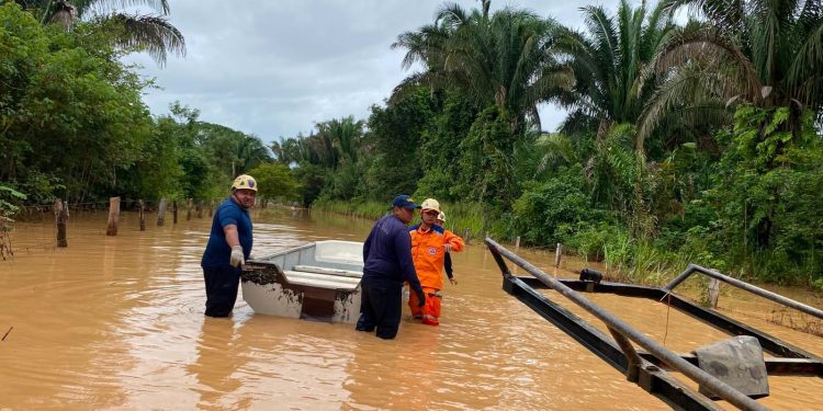 Organismos de socorro fortalecen atención a familias afectadas por inundaciones en Paz de Ariporo
