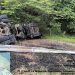 Ileso salió conductor de tractocamión accidentado en el intercambiador vial de Tauramena