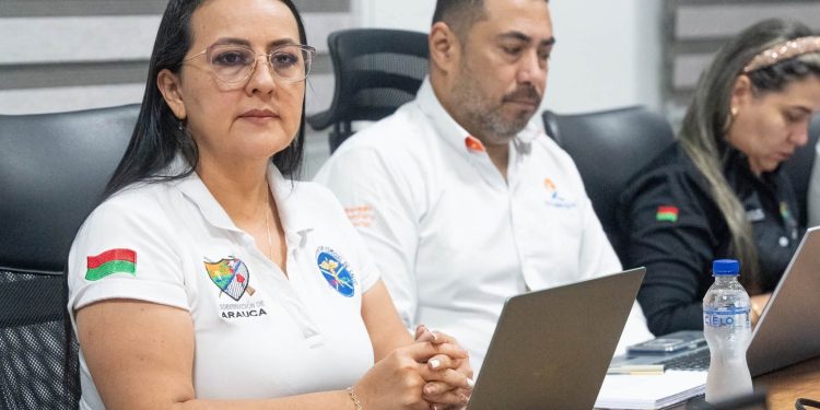 Gobernador de Arauca, Renson Martínez lidera la cuarta reunión extraordinaria ampliada del Consejo Departamental de Gestión del Riesgo