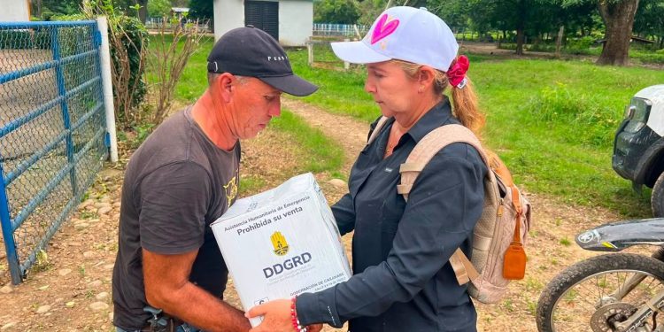 A Trinidad también llegaron las ayudas humanitarias por emergencia invernal