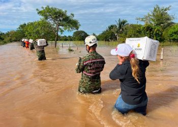 A Trinidad también llegaron las ayudas humanitarias por emergencia invernal