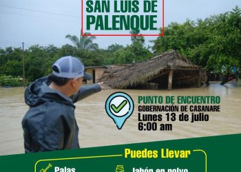 Hoy es un día para servir: Casanare se une para atender a las comunidades afectadas por la ola invernal