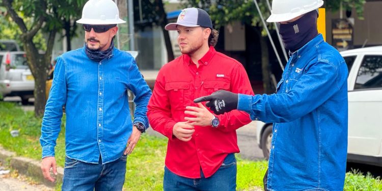 Alcaldía de Yopal, realiza trabajo para recuperar la movilidad de la calle 30