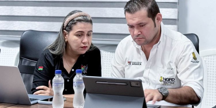 Gobernador de Arauca, Renson Martínez lidera la cuarta reunión extraordinaria ampliada del Consejo Departamental de Gestión del Riesgo