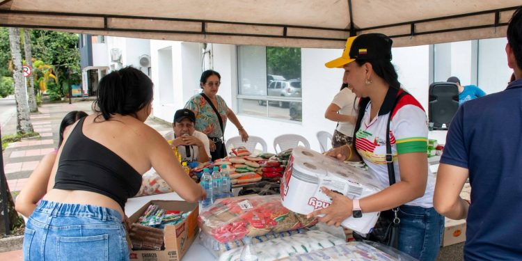 Alcaldía de Monterrey también se unió a la gran Donatón por los damnificados de la ola invernal en Casanare