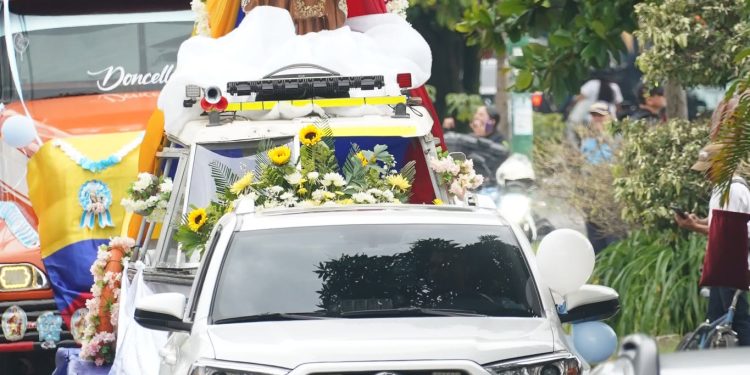 Se realizó en la capital de Casanare, la caravana en honor a Nuestra Señora del Carmen