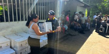 Llegó hoy a cuatro veredas más de Yopal con ayudas para familias afectadas