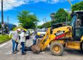 Alcaldía de Yopal, realiza trabajo para recuperar la movilidad de la calle 30