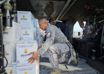 Fuerza Aérea colombiana transportó 1.250 kilos de ayudas humanitarias para la Salina en Casanare