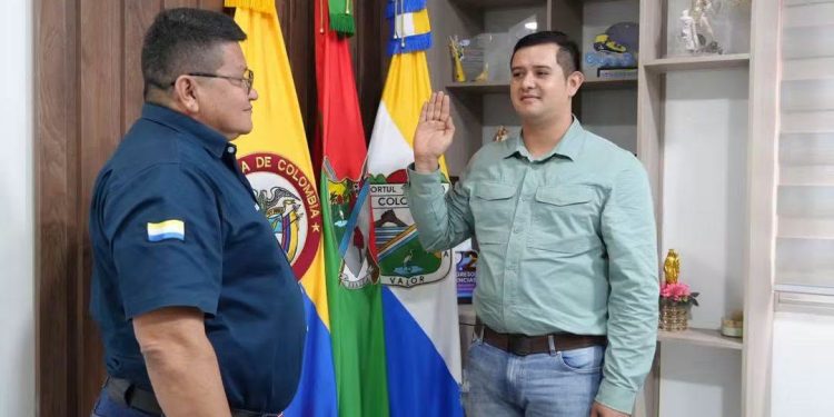 Fabián Andrés Muñoz Rodríguez asumió como nuevo secretario de Gobierno y Desarrollo Social de Fortul