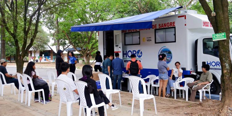 Banco de Sangre, visitó a los estudiantes de Unitrópico