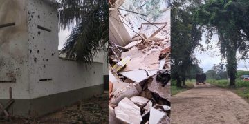 Atentado en Betoyes Arauca, destruyó la Subestación de Policía y deja 3 muertos
