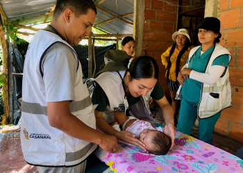 Más de 200 profesionales de la salud, atienden a familias afectadas por ola invernal en Casanare