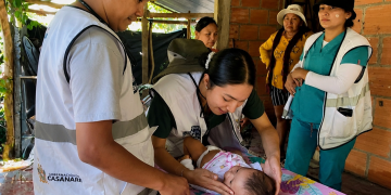 Más de 200 profesionales de la salud, atienden a familias afectadas por ola invernal en Casanare