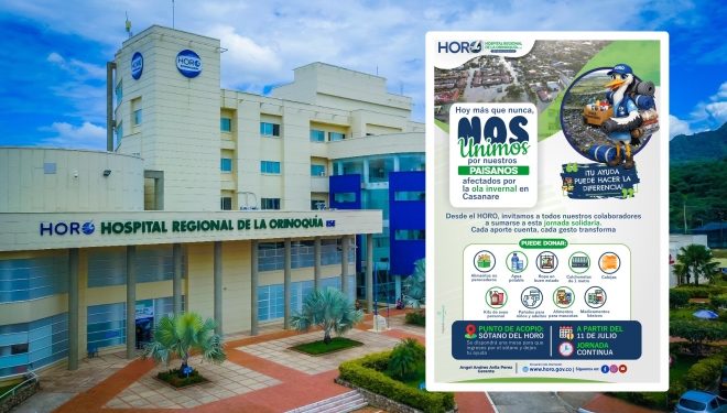 El HORO se une a la «Gran Donatón» por familias casanareñas que lo han perdido todo