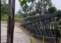 Colapsa puente militar en la Vía de La Soberanía y deja incomunicado a Arauca con los Santanderes