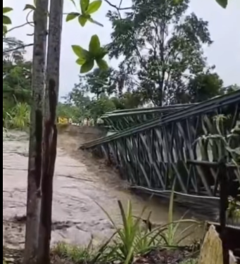 Colapsa puente militar en la Vía de La Soberanía y deja incomunicado a Arauca con los Santanderes