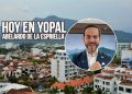 El presidente electo Abelardo de la Espriella llega a la Cámara de Comercio de Casanare