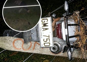 En Saravena: Reportan grave accidente de motociclista en sector del «Garrotazo»