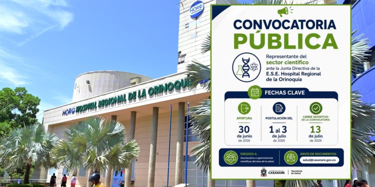 Convocatoria pública para elegir representante del sector científico ante la Junta Directiva del HORO E.S.E.