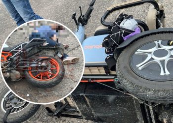 Murió joven motociclista que en la mañana de hoy colisionó con otro automotor